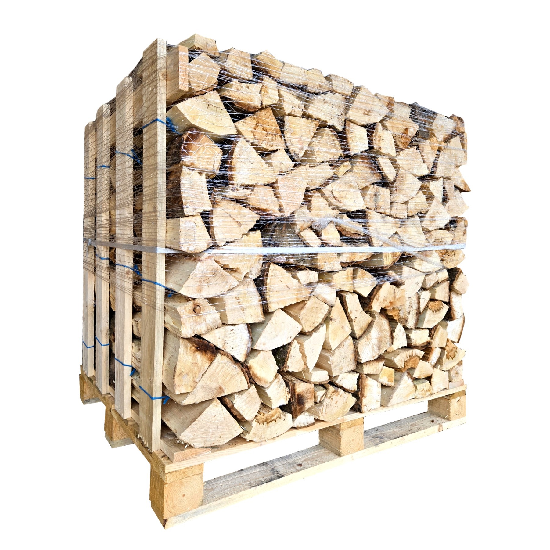 Bois Étuvé spécial Poêle de Masse – Résineux, Aulne et Tremble 25 cm – 1,9 stère sur palette