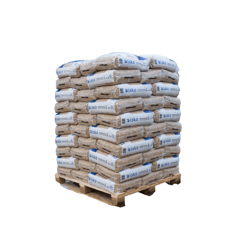 Pellets ISKO Premium – Palette Complète 1050kg (70 sacs de 15kg)