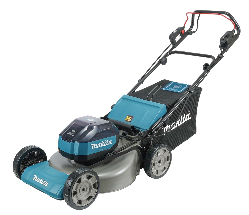 Tondeuse à batterie Makita LM004JB101- Coupe de 53 cm – Bac de 70 L – 64V 10Ah