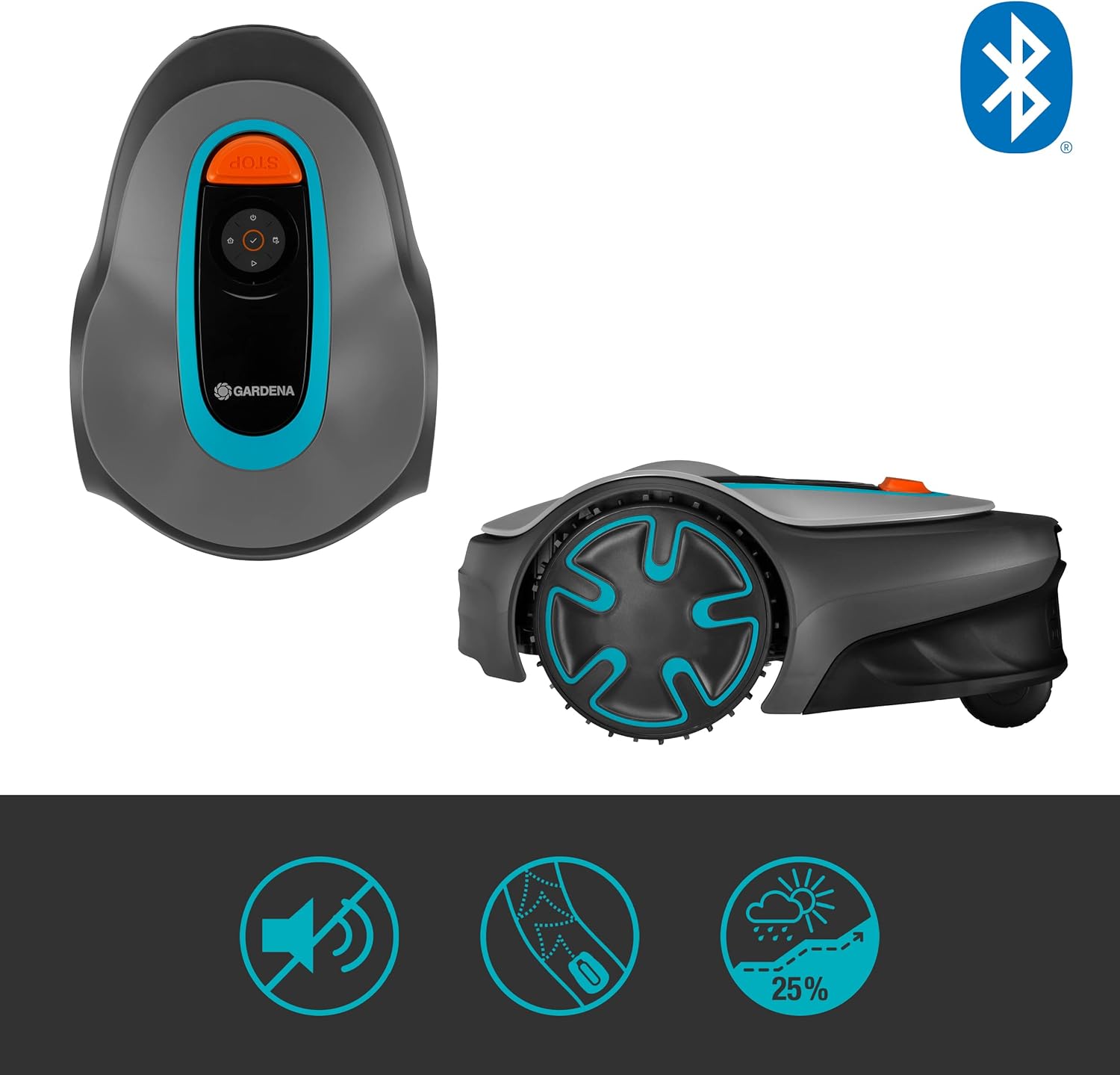 Gardena SILENO City 250 – Robot Tondeuse
