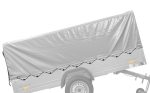 REMORQUE DOUBLE ESSIEUX UNITRAILER 264/2 KIPP AVEC ROUE JOCKEY, ARCEAU ET bâche GRISE – Image 23